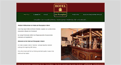 Desktop Screenshot of hotel-am-roonplatz.de